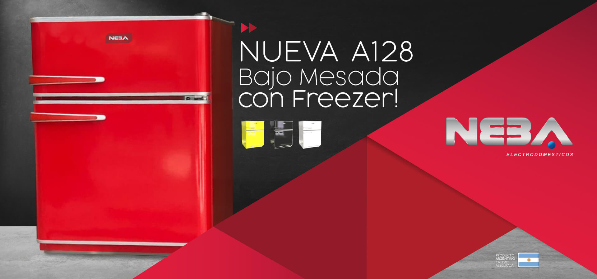 Linea de Heladeras bajo mesada