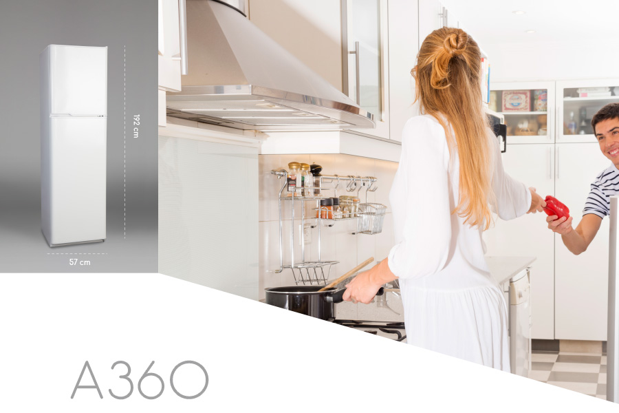 Modelo de heladera A360 